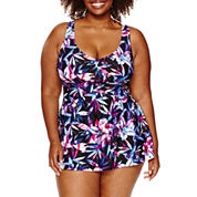 Swim Dresses One Piece Swimsuits Swimsuits & Cover-ups for Women - JCPenney