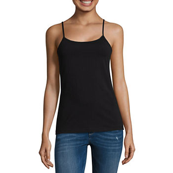 a.n.a. Womens Scoop Neck Cami