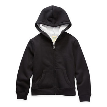 Thereabouts Sherpa-Lined Little & Big Girls Fleece Hoodie