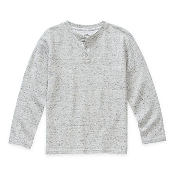 Thereabouts Little & Big Boys Long Sleeve Henley Shirt