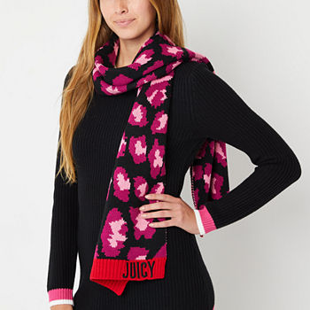Juicy By Juicy Couture Animal Oblong Cold Weather Scarf