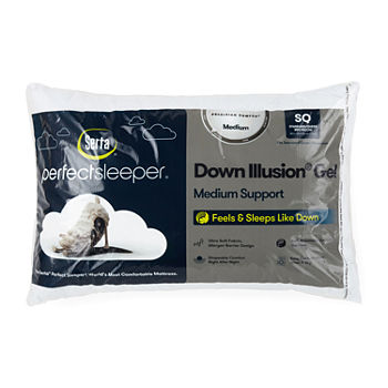 Serta PerfectSleeper Down Illusion Gel Medium Support Pillow