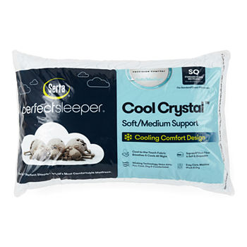 Serta PerfectSleeper Cool Crystal Firm Support Pillow