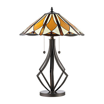 Dale Tiffany Glass Table Lamp