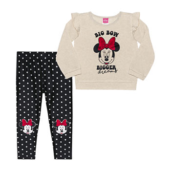Disney Toddler Girls 2-pc. Mickey and Friends Minnie Mouse Legging Set