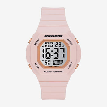 Skechers Womens Pink Strap Watch Sr2126
