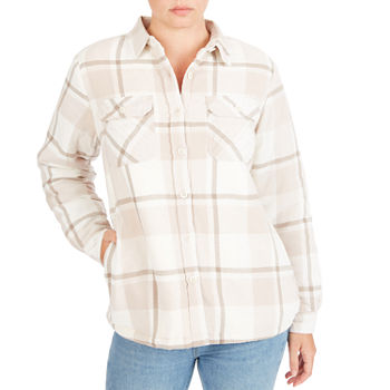 Smith's American Flannel Lined Womens Shirt Jacket