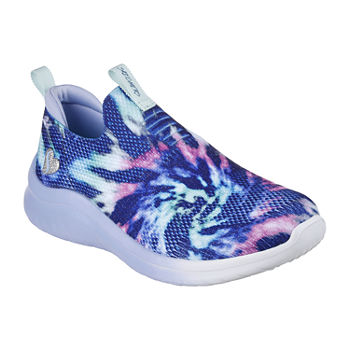 Skechers Ultra Flex 2.0 Iris Color Little Girls Sneakers