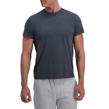  Haggar® Mens Athletic Fit Jersey Short Sleeve Crew Neck T-Shirt