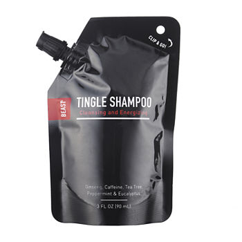 Beast Tingle Shampoo Travel Pouch 3oz