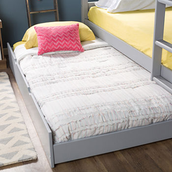 Solid Wood Trundle Bed