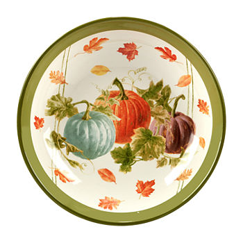 Certified International Autumn Harvest Earthenware Serving Bowl