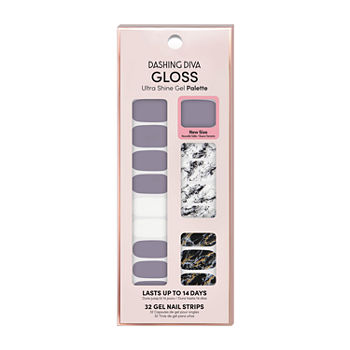 Dashing Diva Gloss Shine Gel Nail Strips Palette