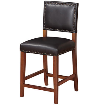 Archer Upholstered Barstool with Back