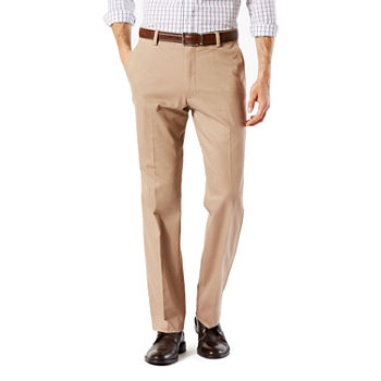 Dockers Easy Khaki With Stretch Mens Straight Fit Flat Front Pant