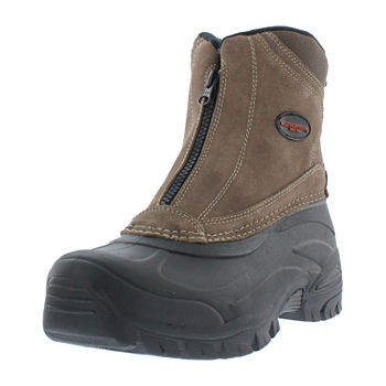 Weatherproof Mens Gorge Insulated Winter Boots Flat Heel