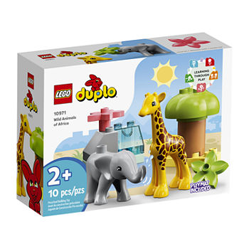 Lego Duplo Town Wild Animals Of Africa (10971) 10 Pieces