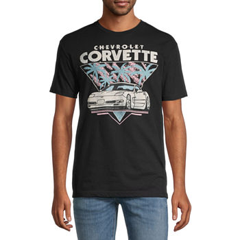 Chevrolet Corvette Mens Crew Neck Short Sleeve Regular Fit Graphic T-Shirt