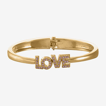 Mixit Gold Tone Love Cuff Bracelet