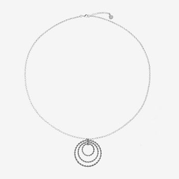 Liz Claiborne 32 Inch Cable Pendant Necklace
