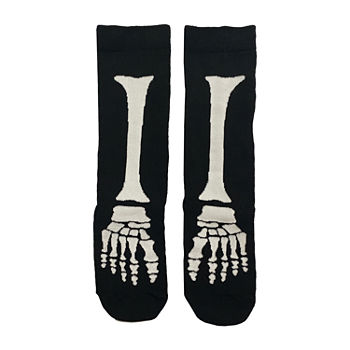 Kids Halloween Skeleton Socks