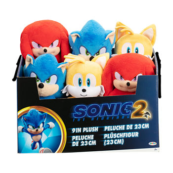 Sonic The Hedgehog Sonic 2 Moview 9in Basic Plush Assorted*