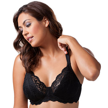 Leading Lady® Full Figure Padded Lace Underwire Bra