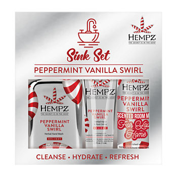 Hempz Sink Set - Peppermint Vanilla Swirl ($36.00 Value)