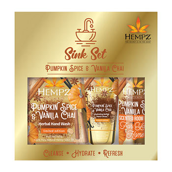 Hempz Sink Set - Pumpkin Spice Vanilla Chai ($36 Value)