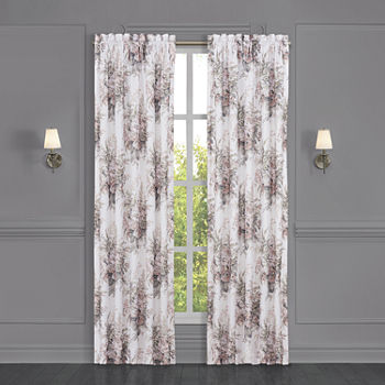 Royal Court Estelle Light-Filtering Rod Pocket Curtain Panel