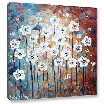 Brushstone Spring Blooms Gallery Wrapped Canvas Wall Art