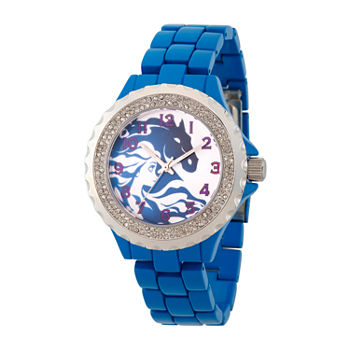 Disney Princess Elsa Frozen Womens Blue Bracelet Watch Wds000835