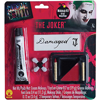 Dc Comics Suicide Squad Joker Make-Up Kit 5-Pc. Mens Costume
