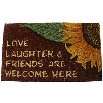 Love & Laughter Rectangle Doormat