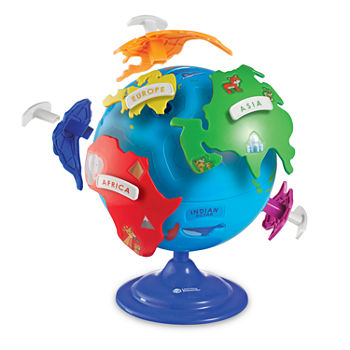Learning Resources 14-pc. Interactive Puzzle Globe