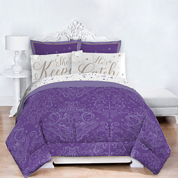 Girls Twin Purple Kids Bedding For Bed Bath Jcpenney