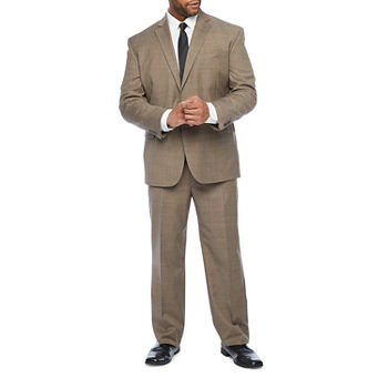 Stafford Tan Tic Super Suit Big and Tall Fit Suit Separates