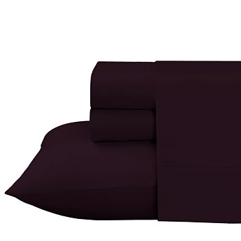 Cathay Home Microfiber Solid Sheet Set