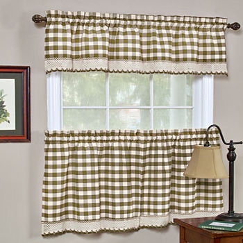 Sweet Home Collection 2-pc. Kitchen Curtain Window Set