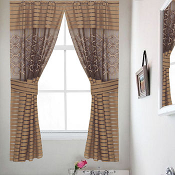 Sweet Home Collection 4-pc. Kitchen Curtain Window Set