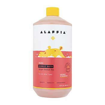 Alaffia Kids Coconut Strawberry Bubble Bath