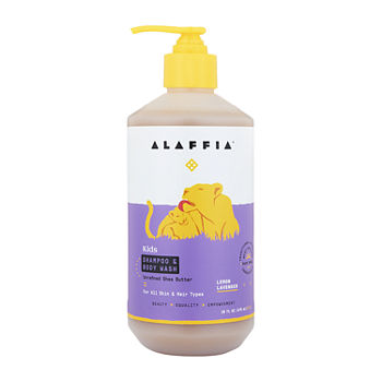 Alaffia Kids Lemon Lavender Body Wash And Shampoo