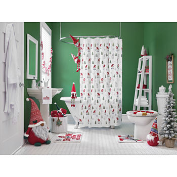 Avanti Gnome For The Holidays Shower Curtain