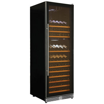 Koolatron Grand Series 173-Bottle Dual Zone Electric Wine Fridge Front Venting with Digital Temperature Controls