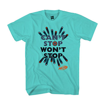 Nerf Little & Big Boys Crew Neck Short Sleeve Graphic T-Shirt