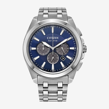 Citizen Dress Classic Mens Silver Tone Stainless Steel Bracelet Watch Ca4510-55l