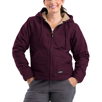 Berne Softstone Hooded Womens Hooded Midweight Work Jacket