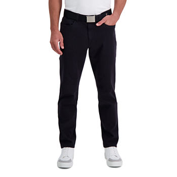 Haggar® Mens The Active Series Big and Tall City Flex Straight Fit Flat Front Pant