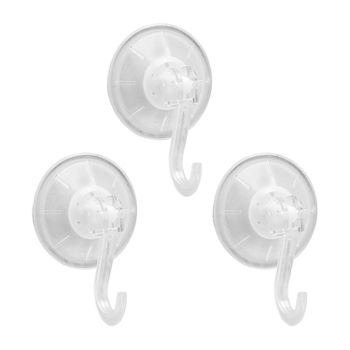 Kenney Plastic Suction Cup Towel Hooks