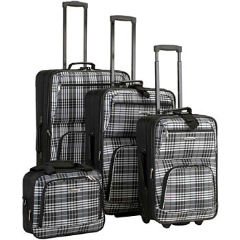 Rockland Fashion 4-pc. Luggage Set